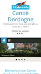 Mobile Screenshot of canoedordogne.com